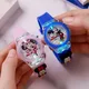 DisneyFashion-Montre électronique Minnie Mouse pour enfants flash lumineux figurine de dessin