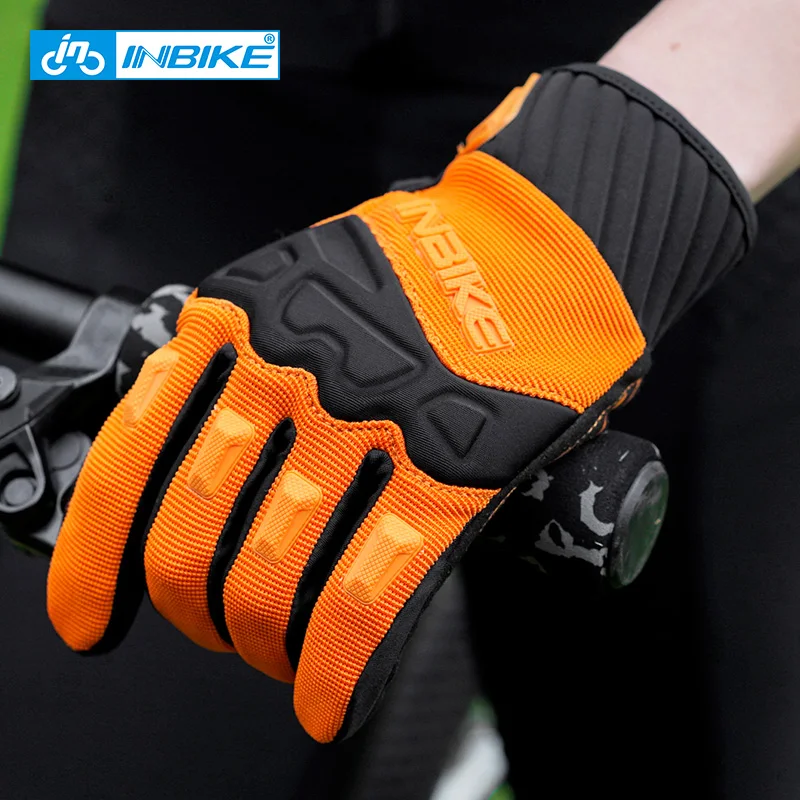 INBIKE hommes gants de cyclisme écran tactile vtt cyclisme vélo gants d'équitation pour hommes vélo sport Gloevs moto vtt accessoires