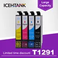 ICHTANK – cartouche d'encre complète pour imprimante Epson Stylus pour modèles T1291 T1292 T1293