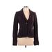 Marc by Marc Jacobs Blazer Jacket: Short Burgundy Print Jackets & Outerwear - Women's Size 10