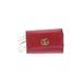 Gucci Leather Card Holder: Red Solid Bags