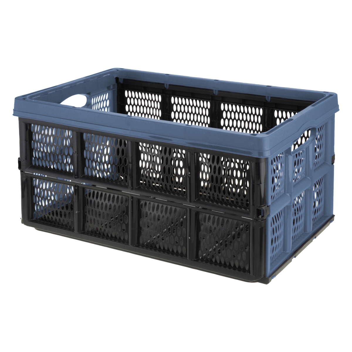 Klappbox stapelbar 32 L Transportbox 48X35X24CM Einkaufskiste klappbar Image