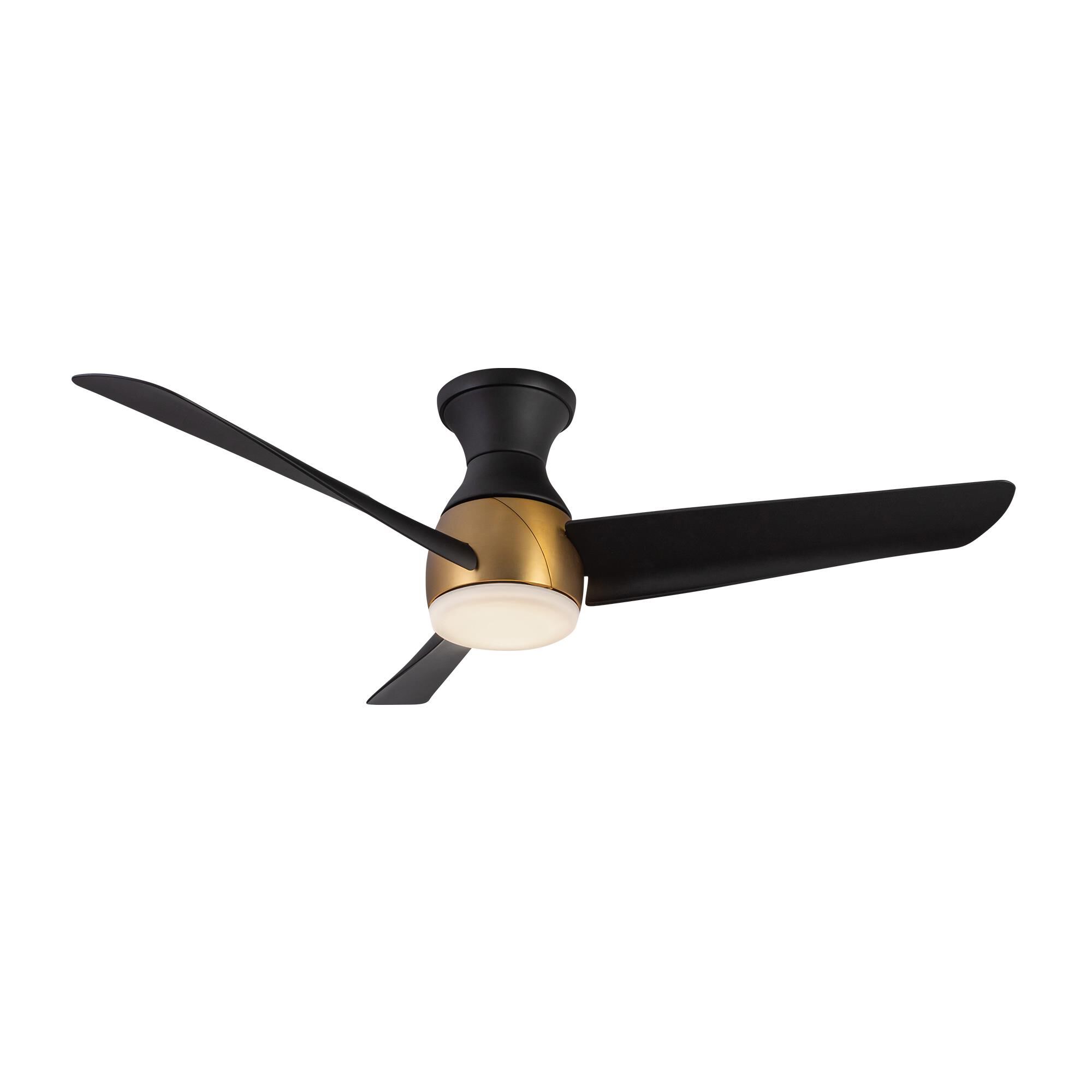 Kuzco Lighting Thalia 54 Inch Flush Mount Fan with Light Kit - HF91954-BG/MB