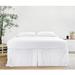 Pom Pom At Home Pleated 18" Bed Skirt Linen in White | California King | Wayfair L-5100-W-05