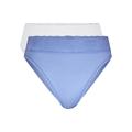 Slip CALIDA "Iconics" Gr. S (40/42), blau (hydrangea blue) Damen Unterhosen Damenwäsche