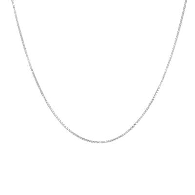 Collierkettchen VIVANCE "333/- Weißgold 42cm", weiß, Halsketten, Damen, 42cm, Gold, L: 42cm B: 1.0mm, glänzend, B:1.0mm Image