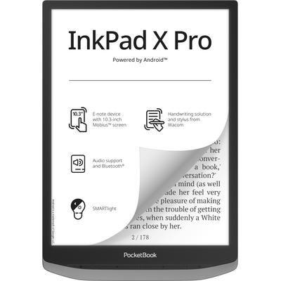 POCKETBOOK E-Book "InkPad X Pro" Tablets/E-Book Reader grau eBook-Reader