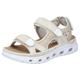 Sandale RIEKER Gr. 43, beige (creme) Damen Schuhe Sandalen