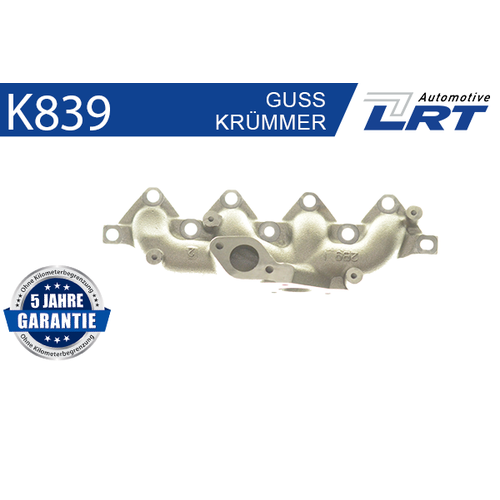 LRT Krümmer, Abgasanlage für OPEL K839