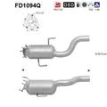 AS Ruß-/Partikelfilter, Abgasanlagefür VW Touareg 3.0 V6 TDI AUDI Q7 quattro 4motion