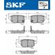 SKF Bremsbelagsatz, Scheibenbremse Hinten Rechts Links für TOYOTA Corolla 1.4 VVT-i Auris 2.2 D D-4D 1.6 2.0 Dual VVTi 1.33 Dual-VVTi 1.8 Hybrid 1.3