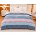 East Urban Home Twin Winter Cotton Down Comforter Cotton in Blue/Pink/Red | 78.74 H x 70.86 W x 3 D in | Wayfair 3CF8E7AB8B41474F9633E60127E9F56C