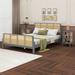 Bay Isle Home™ Anniqua 3 Pieces Rattan Platform Full Size Bed w/ 2 Nightstands Wicker/Rattan in Gray | 33.5 H x 56.7 W x 79.1 D in | Wayfair