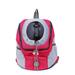 GROOMY Dog Carrier Backpack - Style B Polyester in Red | 21.6 H x 9.4 W x 16.1 D in | Wayfair