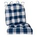 Klear Vu Patio Indoor/Outdoor 19 x 18 Jurby Chair Cushion - Set of 2