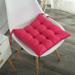 SKSloeg 2 Pack Outdoor Seat Cushions Patio Chair Cushions 16 x16 with Ties for Patio Furniture Chairs Home Garden Decorationï¼Œ Hot Pink