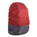 SUKIY Outdoor Travel Backpack Rain Cover Foldable With Safety Reflective Strip 10-70L(gray red L)