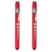 Medical Flash Torch Handheld Flashlights Nurse Work 2 Pcs USB Mini LED Lamp Bead Aluminum Alloy Clip Little Small