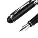 Lloopyting Colored Pencils Fountain Pen Matte Frosted Deluxe Black Jinhao X750 Fountain Pen 0.5Mm Extra Fine Nib 17*14*3cm