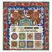 Decoupage Paper Pack (24 EC36 Sheets 6 x6 ) Persian Arabesque FLONZ Vintage Styled Paper for Decoupage and Craft