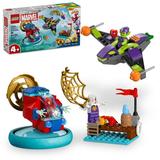 LEGO Marvel Spidey vs. Green Goblin Super Hero Toy with Green Goblin Figure Marvel Toy for Young Super Hero Fans Spider-Man Toy for 4-6 Year Old Kids 10793