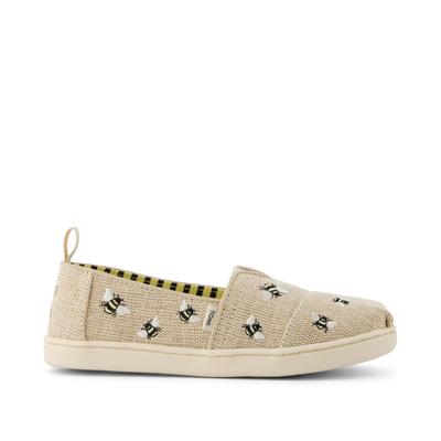 Kid's Youth Alpargata Embroidered Bees Kids Shoe | Size 4 | TOMS Official Site - Shoes, Accessories, & Apparel