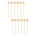 12 Pcs Princess Toys Wooden Playset Star Fairy Wand Wands for Girls Party Supplies