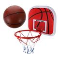Children s Basketball Stand Portable Hoop Office Childrenâ€™s Toys Game Indoor Gift Hanging Board No Punching Outdoor Red Baby