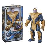 Avengers Marvel Titan Hero Series Blast Gear Deluxe Thanos Action Figure 12-Inch Toy Inspired by Marvel Comics (Age 4+)