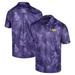 Men's Colosseum Purple LSU Tigers Big & Tall Palms Polo