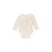 Baby Gap Long Sleeve Onesie: Ivory Bottoms - Size 3-6 Month