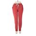 Summersalt Sweatpants - High Rise: Red Activewear - Women's Size Medium