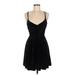 Forever 21 Cocktail Dress - Mini: Black Dresses - Women's Size Medium