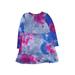 Aqua Dress - A-Line: Blue Tie-dye Skirts & Dresses - Kids Girl's Size Large