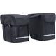 Vidaxl - Double Bicycle Bag for Pannier Rack Waterproof 35 l Black Black