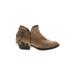 American Eagle Outfitters Ankle Boots: Tan Print Shoes - Women's Size 6 - Almond Toe