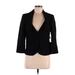 Paige Black Label Wool Blazer Jacket: Short Black Print Jackets & Outerwear - Women's Size Medium