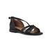 Women's Kika Sandal by White Mountain in Black Smooth (Size 10 M)