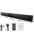 Slowmoose Bluetooth Speakers- Hifi Soundbar Stereo Wired And Wireless BS-28B Speaker