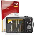 atFoliX 3x protective film compatible with Nikon Coolpix S3200 armored film matt &shockproof 05 FX ANTIREFLEX