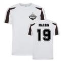 UKSoccerShop Chris Martin Derby County Sports Training Jersey (White) XLB (12-13 Years)