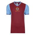 Score Draw Aston Villa 1982 Champions of Europe Retro Football Shirt Maroon Medium Adults