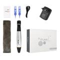 Slowmoose Electric Micro Needle Tattoo Pen- Skin Care Cartridges, Rolling Therapy EU Plug WITH BOX