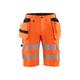 Blaklader 1586 hi-vis stretch shorts - mens (15861811) Orange