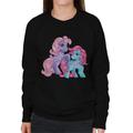 My Little Pony Friendship Women's Sweatshirt Black Large