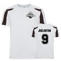 UKSoccerShop Joelinton Newcastle Sports Training Jersey (White White-Black LB (9-11 Years)