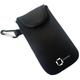 InventCase Neoprene Protective Pouch Case for Nokia Asha 500 - Black