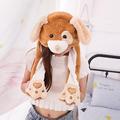 Slowmoose New Cartoon Hats Moving Ears Cute Rabbit Toy Hat For- Toy -christmas Binocular dog