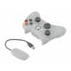 Slowmoose Wireless / Wired Gamepad Controller For Xbox 360 2.4G White