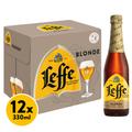 Leffe Blonde Beer 12 X 330 Ml